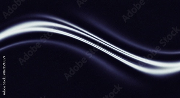 Fototapeta Abstract Swirling Light Trails on a Dark Textured Background