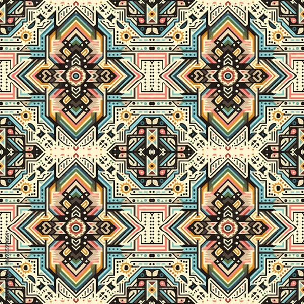 Fototapeta abstract seamless pattern