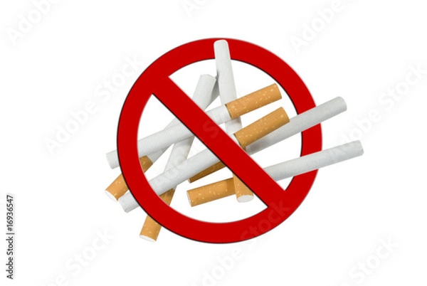 Obraz Pile of cigarettes