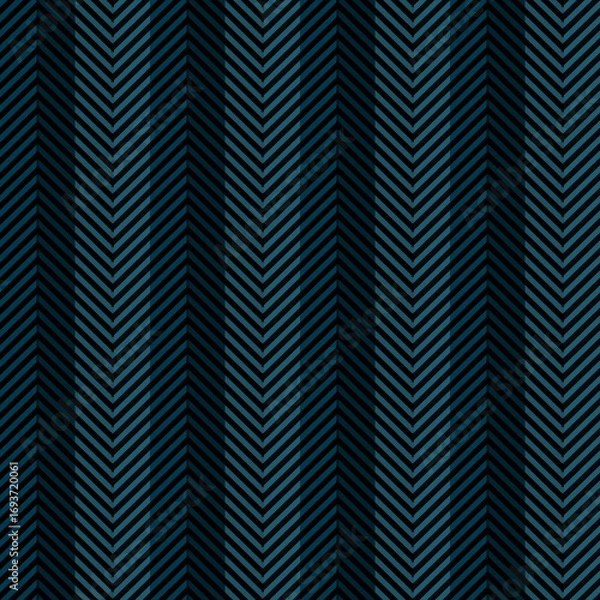 Fototapeta Seamless striped zigzag pattern black, gray background.
