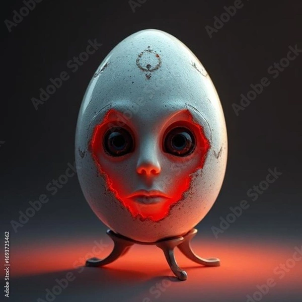 Obraz scary halloween pumpkin