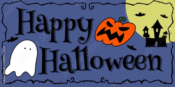 Fototapeta ハロウィンのイラスト