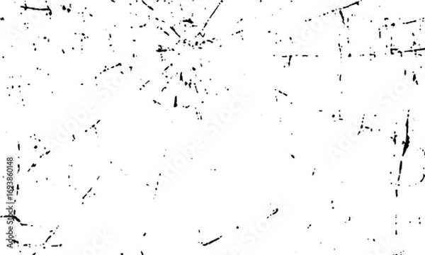 Fototapeta vector broken glass background with transparent texture and grunge overlay design broken glass vector texture with grunge overlay illustration for vintage effect