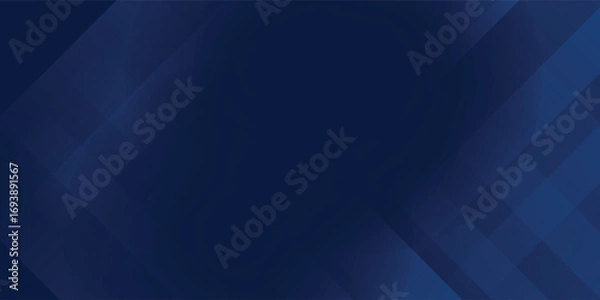 Fototapeta Black dark navy blue silver abstract pattern background. Geometric shape. Line triangle angle fold polygon diamond 3D arts