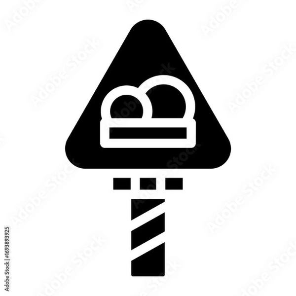 Obraz Vector Design Hump Icon Style