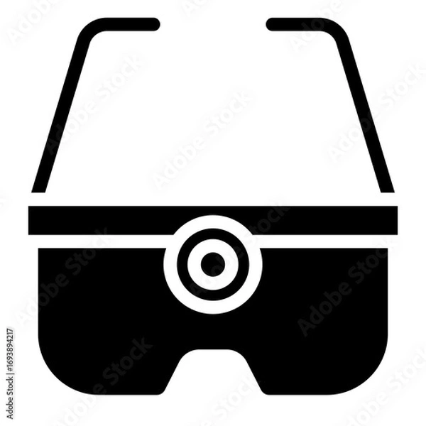 Obraz Vector Design Camera Glasses Icon Style