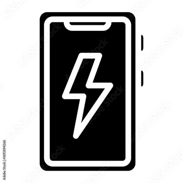 Obraz Vector Design Wireless Charging Icon Style