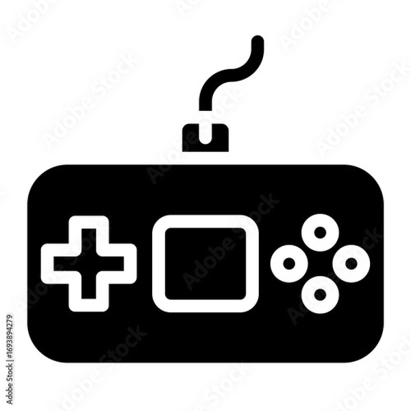 Obraz Vector Design Console Icon Style