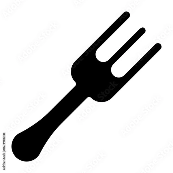 Obraz Fork Icon Style
