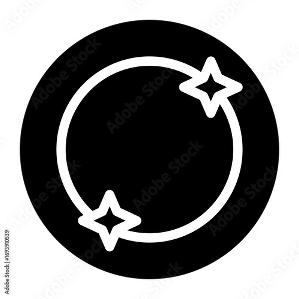 Obraz Plate Icon Style