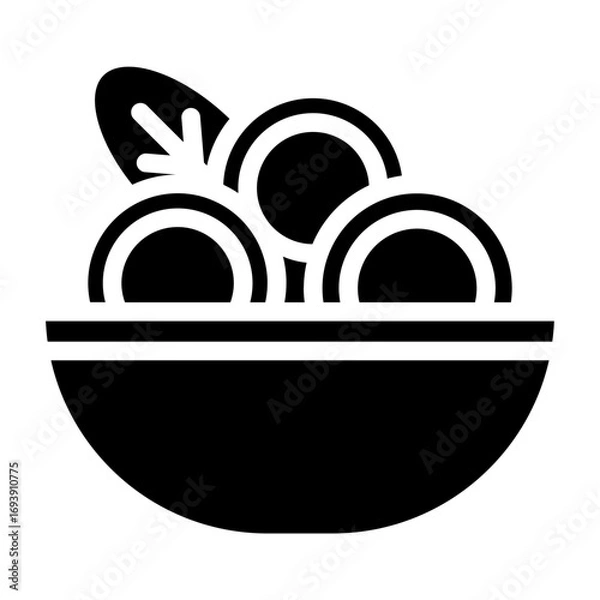 Obraz Pasta Icon Style