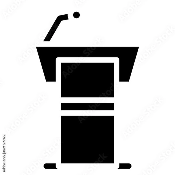 Obraz Vector Design Podium Icon Style