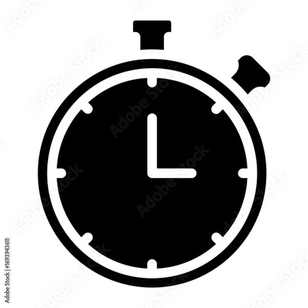 Fototapeta Vector Design Stopwatch Icon Style