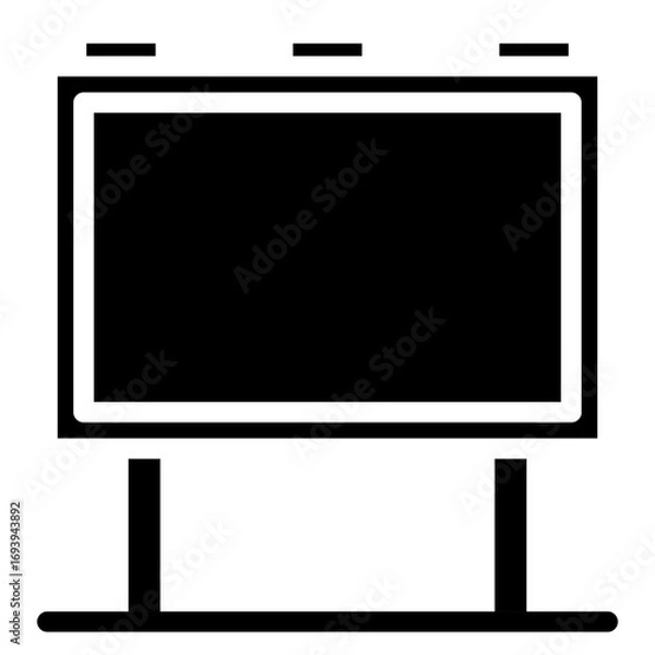 Fototapeta Vector Design Signboard Icon Style