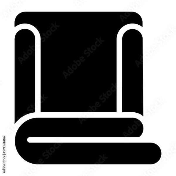 Fototapeta Vector Design Blanket Icon Style
