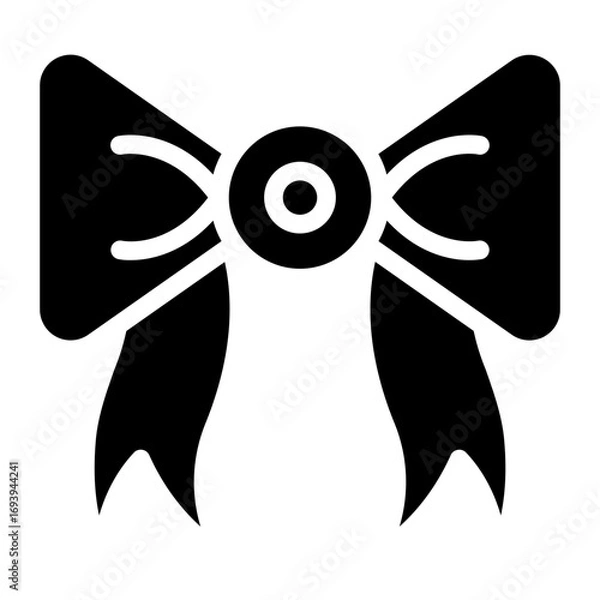 Fototapeta Vector Design Bow Icon Style