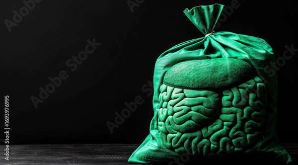 Fototapeta green and white smoke