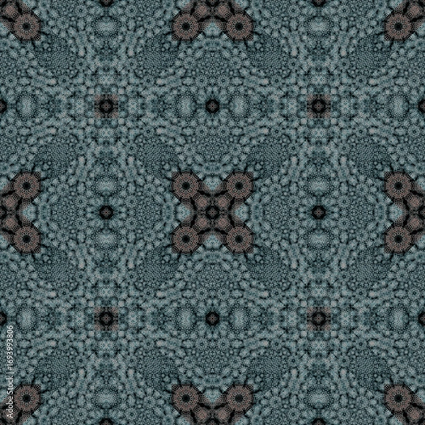 Fototapeta Illustration of a kaleidoscope, Colorful mosaic texture, mosaic patterns, seamless texture of a kaleidoscope, the color of the background of the kaleidoscope, mosaic.