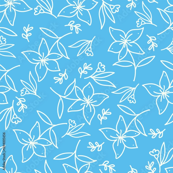 Obraz seamless floral pattern