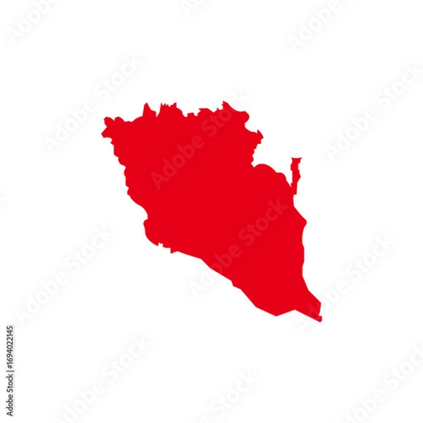 Obraz Pahang map shade