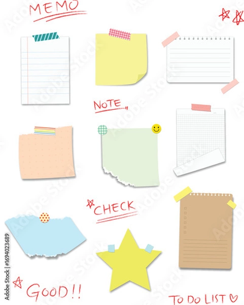 Fototapeta memo