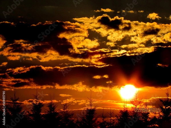 Obraz couché de soleil