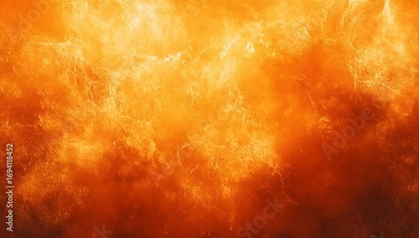 Fototapeta Abstract orange and yellow background with a blurred gradient, grainy texture, soft lighting, smooth curves, blurry edges,