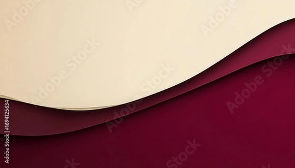 Fototapeta Abstract dark burgundy background with a grainy texture. 