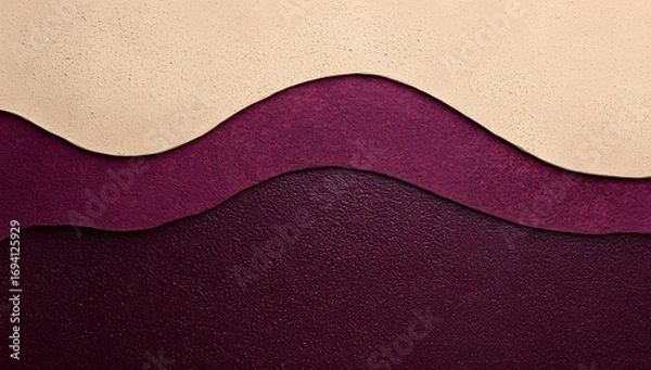 Fototapeta Abstract dark burgundy background with a grainy texture. 