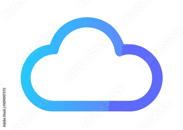 Obraz cloud icon