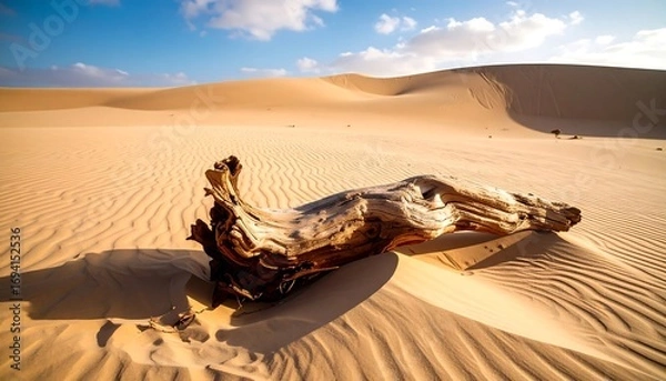 Obraz Desert driftwood scene