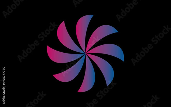 Fototapeta Gradient Logo Design, Unique Logo Design, Modern Logo Design, Creative Logo Design, Elegant Logo Design Service, Vector & Template