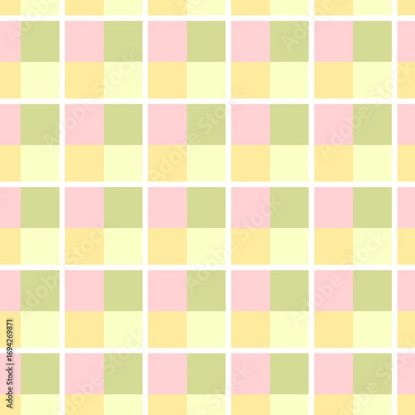 Obraz green and yellow squares