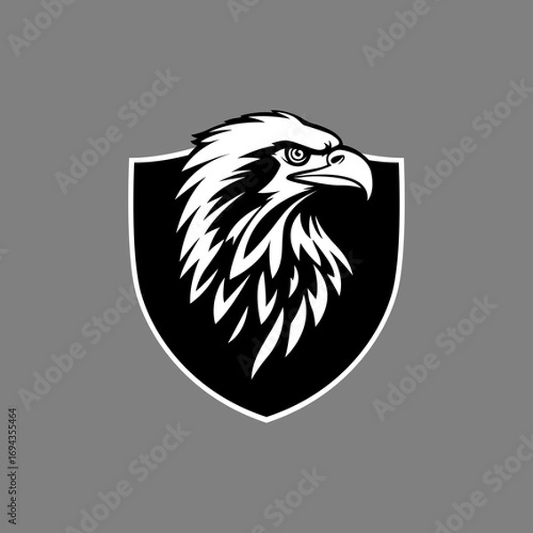 Obraz Fierce Eagle Emblem Design