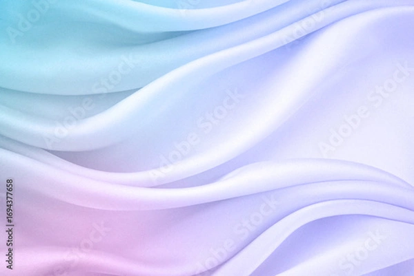 Fototapeta 流れのあるシルクサテン＿背景	