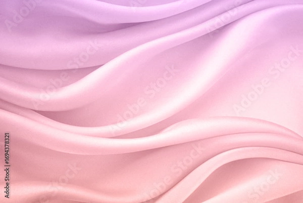Fototapeta 流れのあるシルクサテン＿背景	