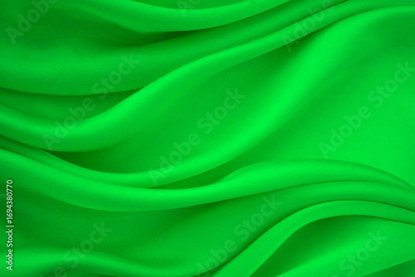 Fototapeta 流れのあるシルクサテン＿背景	