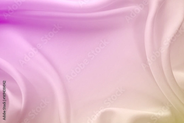 Fototapeta 流れのあるシルクサテン＿背景	
