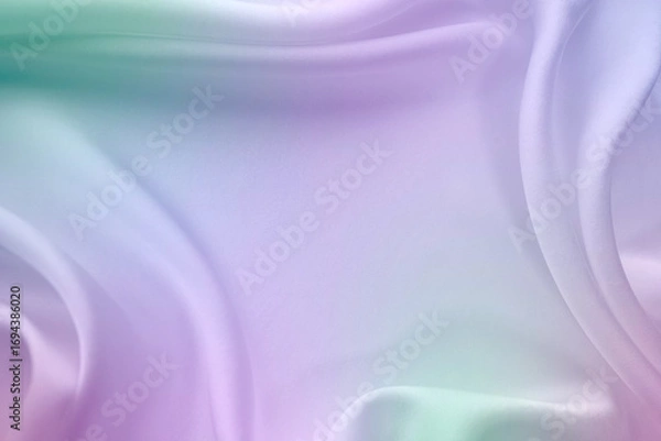 Fototapeta 流れのあるシルクサテン＿背景	