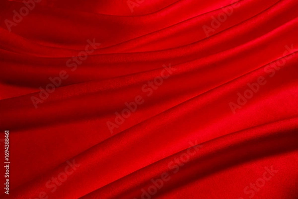 Fototapeta 流れのあるシルクサテン＿背景	