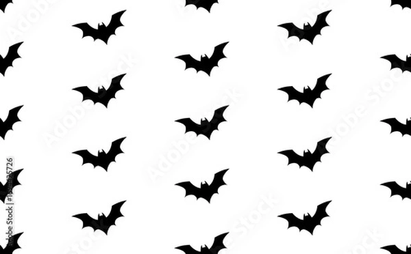 Obraz コウモリシルエット　①