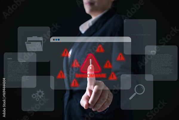 Fototapeta Digital document verification concept as businesswoman uses stylus to interact with virtual checklist interface, illustrating secure approval, workflow automation, and online data validation.