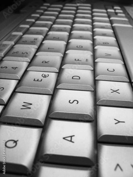 Fototapeta notebook-tastatur