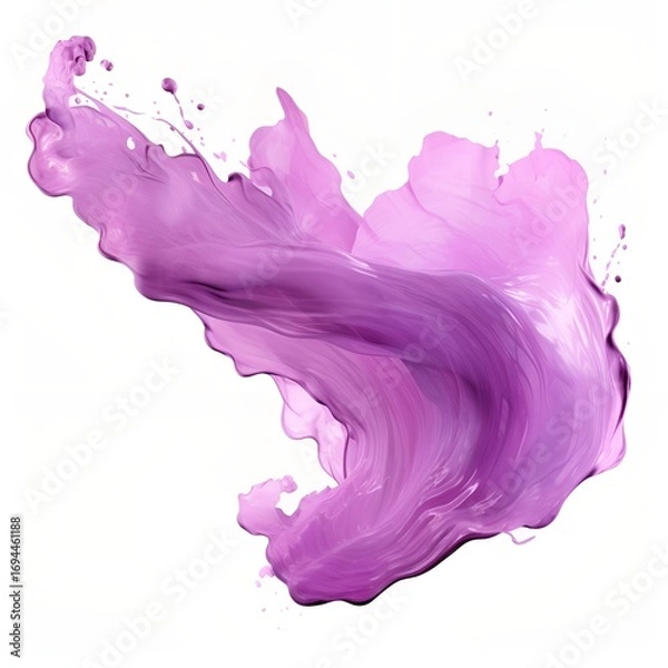 Fototapeta purple paint splashes
