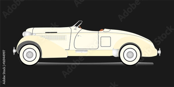 Obraz Old american car