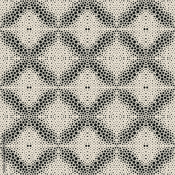 Fototapeta Seamless Polka Dot Pattern Background with Bold Dots for Fabric, Textile and Wallpaper Design