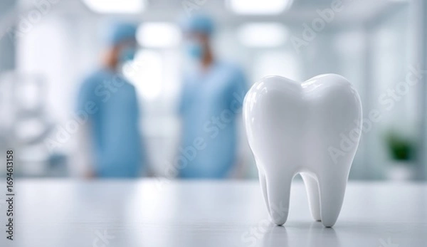 Obraz Dental model on a table