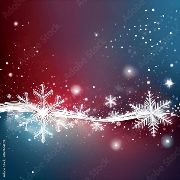 Obraz Image sur le thème de noël.