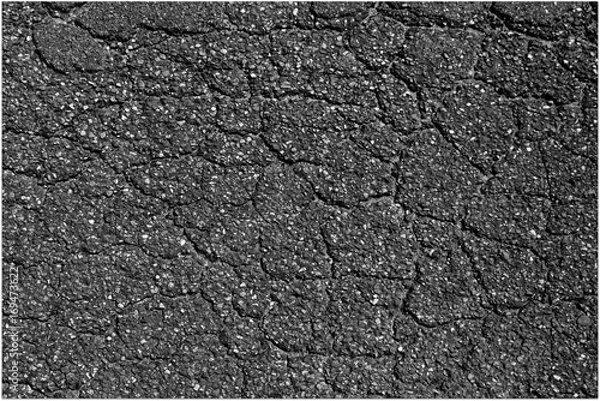 Obraz Old asphalt layer - textured background
