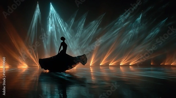 Fototapeta Professional dance performance photography high resolution picture